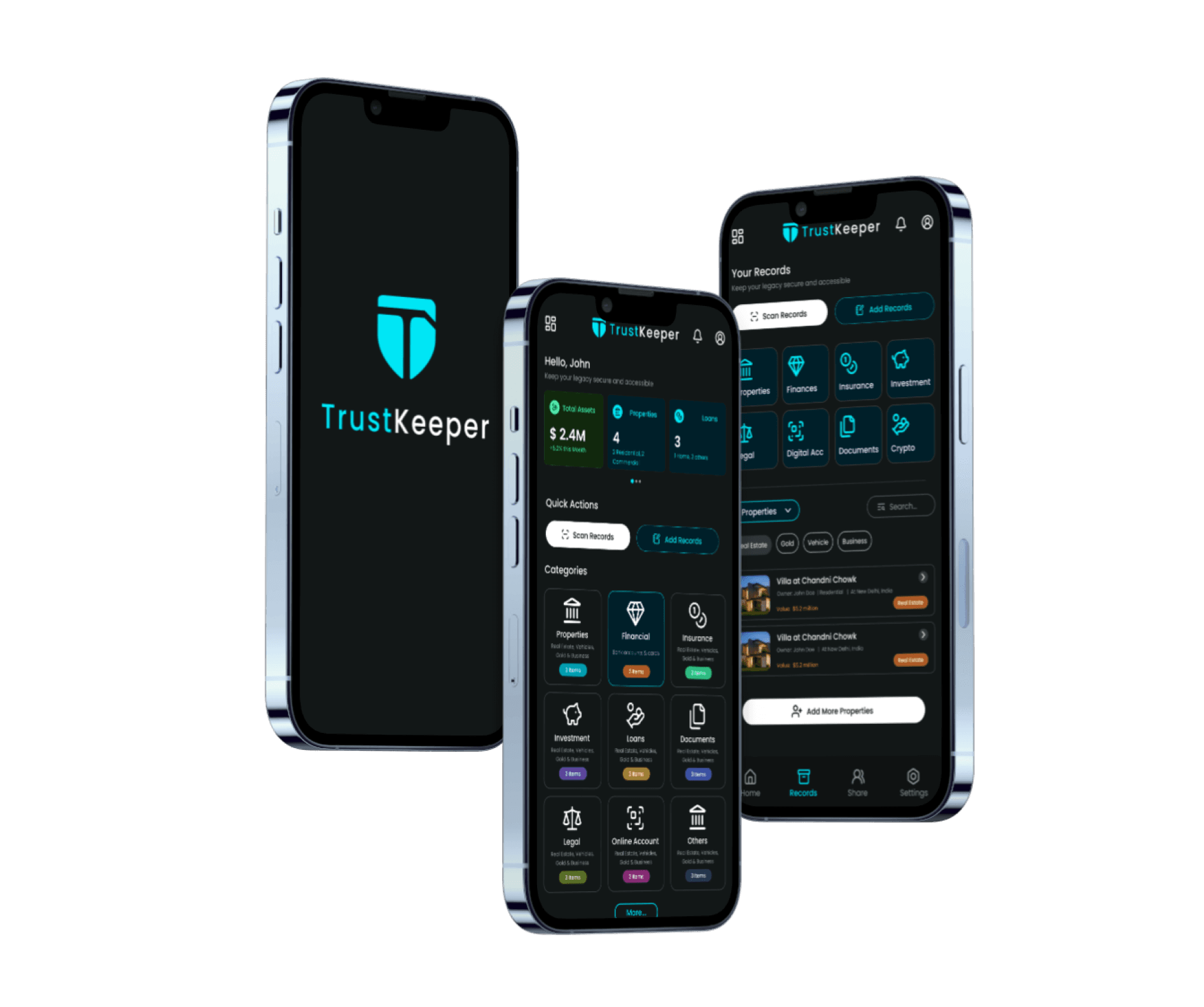 TrustKeeper app